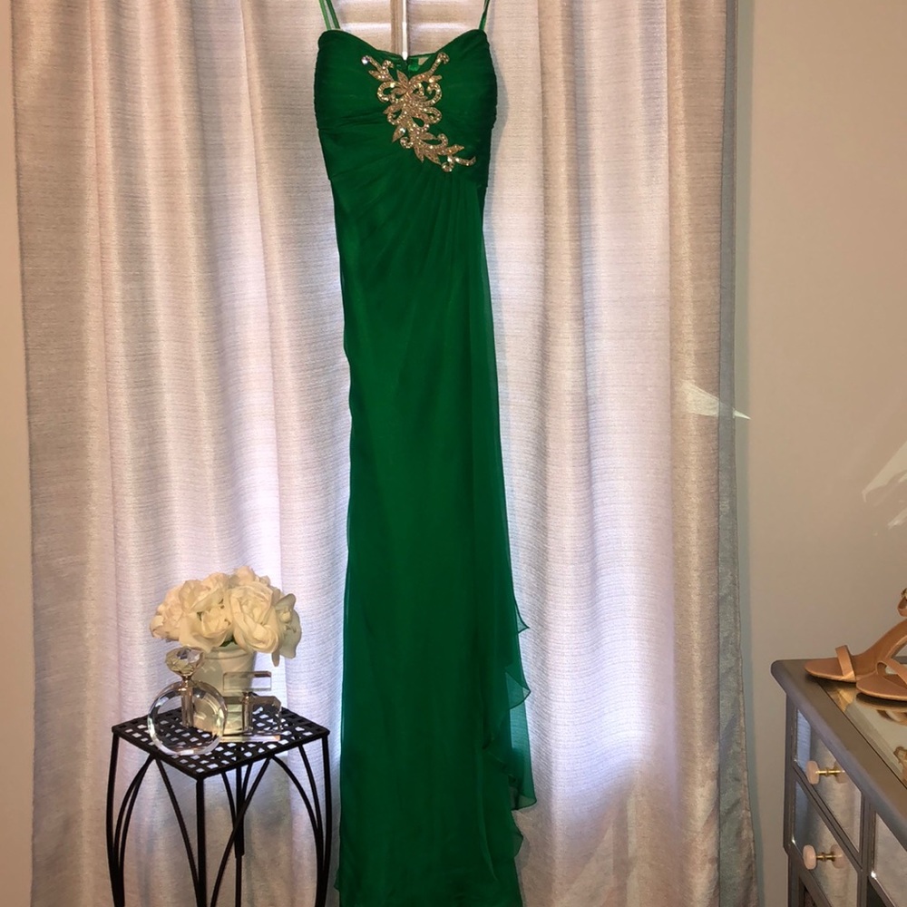 Kelly Green Gown